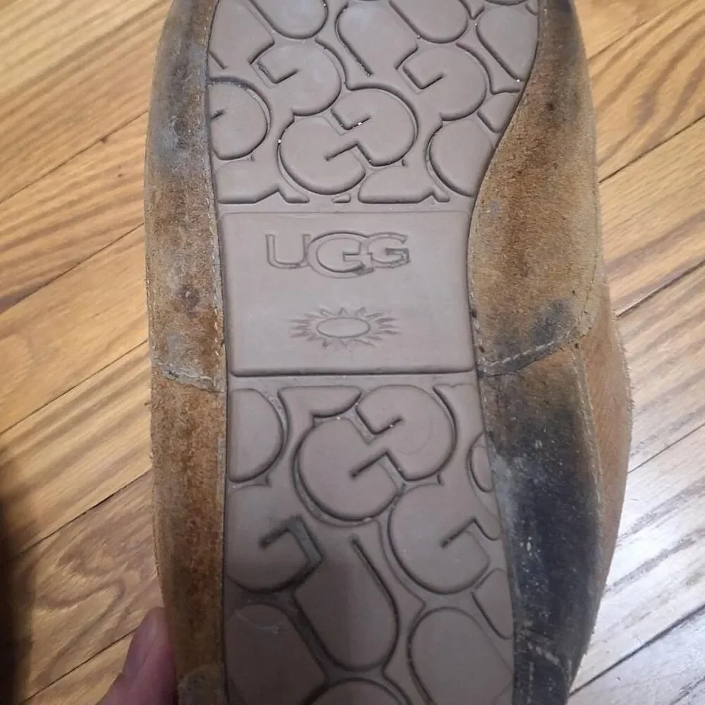 Ugg Men's Brown and Tan Slippers